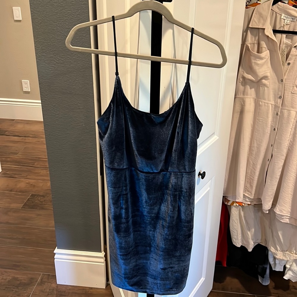 NBD Velvet mini dress
